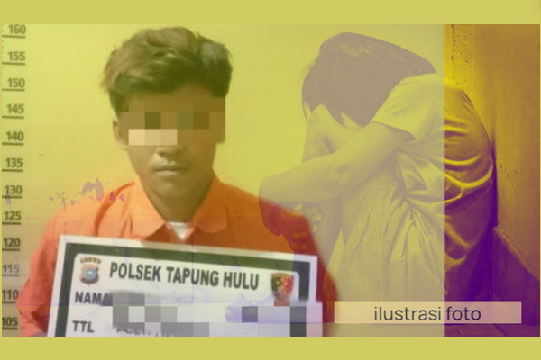 Pria Beristri Cabuli ABG Belasan Tahun di Tapung Hulu